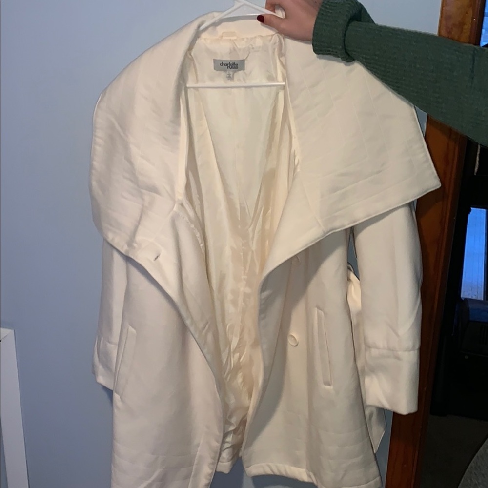 White Pea Coat